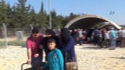 bulasici hastalik -  Suriyelilerin son gün yoğunluğu...Ülkesine bayramlaşmak için giden Suriyelilerin sayısı 33 bin 480 kişi buldu  Videosu