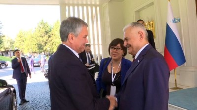  TBMM Başkanı Yıldırım, Volodin ile bir araya geldi 