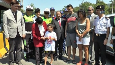 hatali surucu -  Bodrum’da güvenlik seviyesi üst düzeye çıkarıldı... Güvenlik önlemleri havadan böyle görüntülendi Videosu