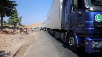 Cilvegözü Sınır Kapısı'nda tır yoğunluğu- HATAY 