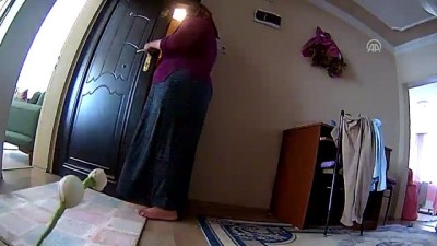 kamera - Evine giren kişinin kimliği kiracıyı şaşırttı - BURSA Videosu