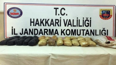  Hakkari’de 21 kilo TNT patlayıcı ele geçirildi 