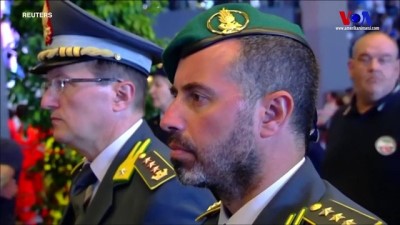 İtalya'da Viyadük Faciasında Ölenler İçin Cenaze Töreni Düzenlendi 