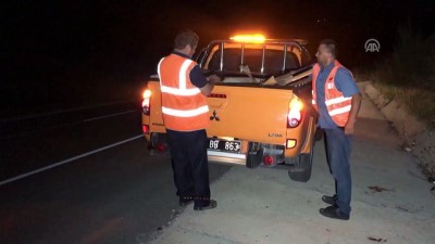 Otomobilin çarptığı geyik telef oldu - KARABÜK 