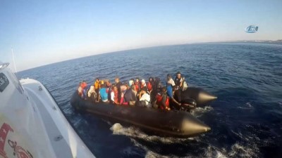 nani -  Sahil Güvenlik'ten Yunanistan'a kaçmaya çalışan mültecilere operasyon  Videosu