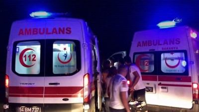 cenaze araci -  - Sakarya’da feci kaza: 1 ölü, 8 yaralı Videosu