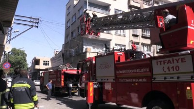 amator kamera - Çatı yangını - GAZİANTEP Videosu