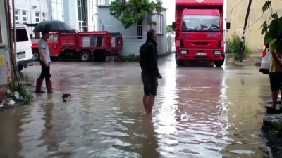 su baskini - Ünye'de şiddetli yağış - ORDU  Videosu