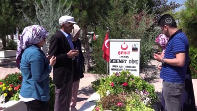 askeri personel - Şehitliklere bayram ziyareti - MALATYA  Videosu