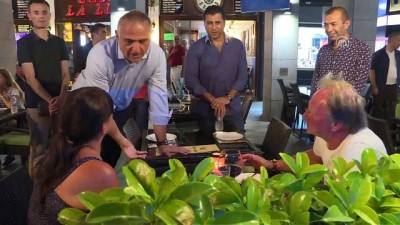 yabanci turist - Bakan Ersoy'dan esnaf ziyareti - ANTALYA Videosu