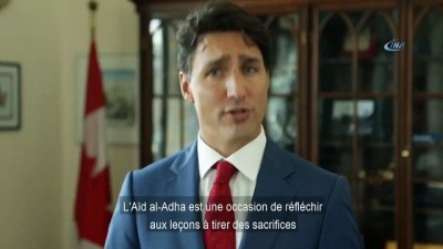  - Kanada Başbakanından Kurban Bayramı Kutlaması 