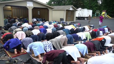 bayram namazi - Müslümanlar bayram sevincini helal et tesislerinde yaşıyor - NEW YORK  Videosu