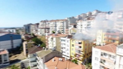 yardim cagrisi -  Sinop'ta bir evin çatı katında yangın çıktı Videosu