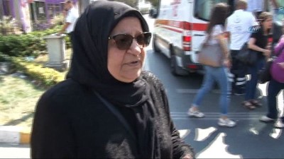 patlama sesi -  Kabataş’ta servis minibüsü tramvaya çarptı: 1 yaralı  Videosu