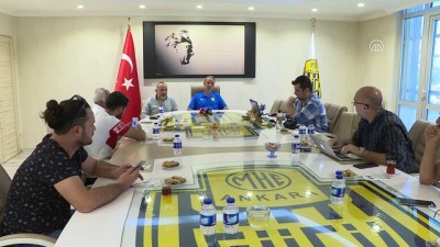 toplanti - MKE Ankaragücü Teknik Direktörü Kartal: 'Trabzonspor karşılaşması çok zor olacak' - ANKARA Videosu