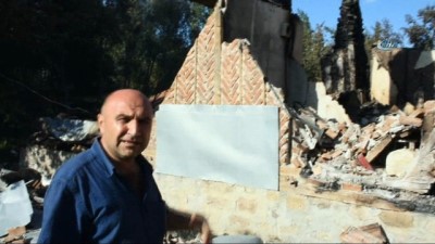  8 evin küle döndüğü yangında mutfak tüpü patlamadı 