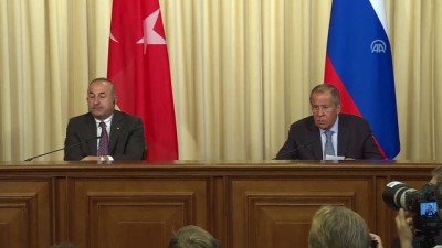 toplanti - Çavuşoğlu: 'Burada önemli olan Rusya'nın endişelerinin ortadan kaldırılması'- MOSKOVA  Videosu