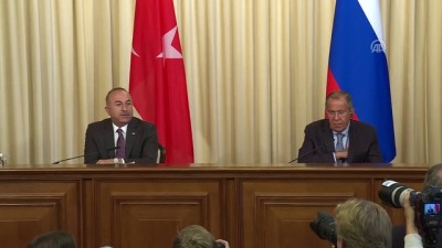toplanti - Çavuşoğlu: '(Suriye'de) ateşkesi devam ettirmek için (Rusya'yla) çalışmaya devam etmemiz lazım' - MOSKOVA  Videosu