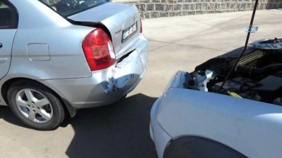 ticari arac -  Diyarbakır’da zincirleme trafik kazası: 3 yaralı  Videosu