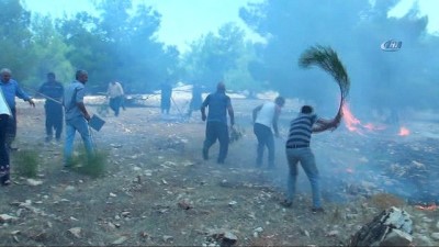 kazma kurek -  Göbeklitepe Ormanı'nda yangın devam ediyor  Videosu