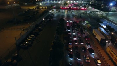 gurbetci - Sınır kapılarındaki kuyruklar devam ediyor - EDİRNE  Videosu