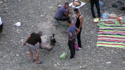 motorize ekip - Terörün ardından Botan Vadisi'nde bayram tatili keyfi - SİİRT  Videosu