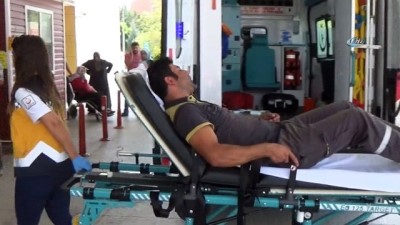 zabita -  İnegöl OSB'de faciaya ramak kala Videosu