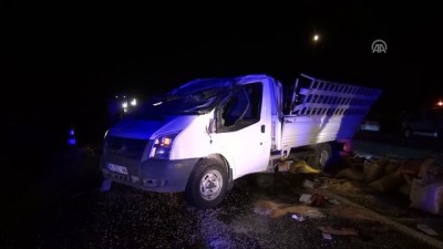 direksiyon - Kamyonet devrildi: 1 yaralı - ŞANLIURFA  Videosu