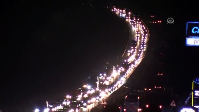 karayollari - Tatilciler dönüş yolunda - BURSA  Videosu