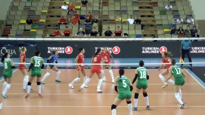 aria - Voleybol: Gloria Cup Kadınlar Voleybol Turnuvası - Azerbaycan: 0 - Rusya: 3 - ANTALYA Videosu