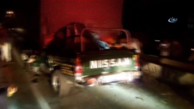 hanli -  Park halindeki tıra çarpan sürücü hayatını kaybetti  Videosu