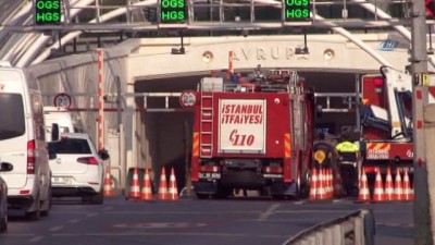 trafik yogunlugu -  Avrasya tünelinde kaza  Videosu