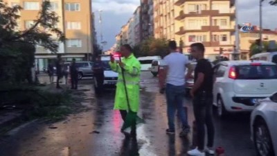 hava sicakliklari -  Eskişehir fırtınaya teslim Videosu