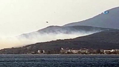 ormana -  Erdek çöplüğündeki yangın ormana sıçradı Videosu