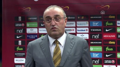 Galatasaray - Aytemiz Alanyaspor maçının ardından - Galatasaray Kulübü İkinci Başkanı Albayrak - İSTANBUL 