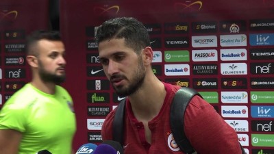 transfer donemi - Galatasaray - Aytemiz Alanyaspor maçının ardından - Galatasaraylı futbolcu Akbaba - İSTANBUL  Videosu