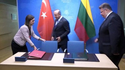 Türkiye-Litvanya arasında iş birliği anlaşması - VİLNİUS 