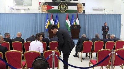 toplanti - Boşnak lider İzetbegovic Filistin’de (2) - RAMALLAH  Videosu