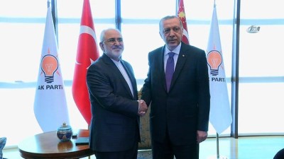  Cumhurbaşkanı Erdoğan, İran Dışişleri Bakanını kabul etti