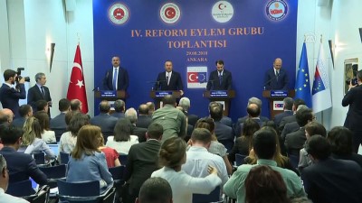toplanti - Dışişleri Bakanı Çavuşoğlu: ''Çabalarımızın karşılığını AB'den almak istiyoruz'' - ANKARA Videosu