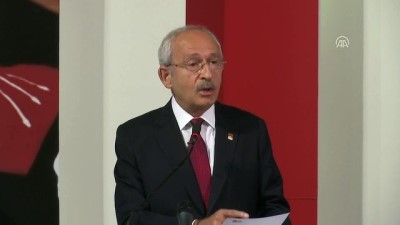 toplanti - Kılıçdaroğlu: 'Erdoğan'a 9 soru soruyorum' - ANKARA  Videosu