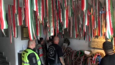  Motor tutkunu Macar grup atalarının evini görmek için Tekirdağ’a geldi 