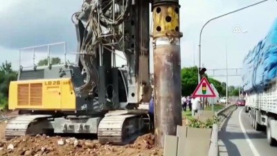 yeni kopru - Selden yıkılan köprünün yapımına başlandı - ORDU  Videosu