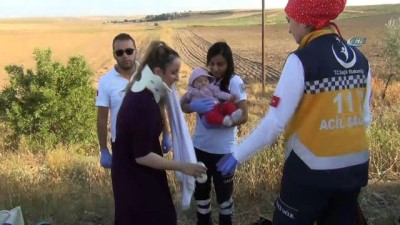 ticari arac -  Menfez kanalına araç düştü: 4 yaralı  Videosu