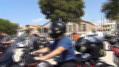 motosikletci -  Motosiklet festivali için Midilli Adası’na geçtiler  Videosu