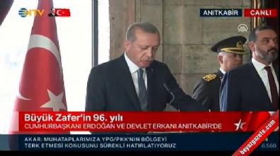 recep tayyip erdogan - Başkan Erdoğan 30 Ağustos törenlerine katıldı  Videosu