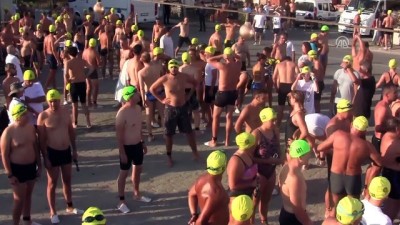 akkale - Çanakkale Boğazı Yüzme Yarışması - ÇANAKKALE  Videosu