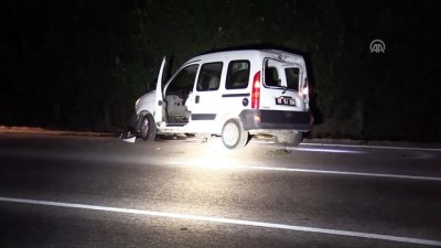 ticari arac - Hafif ticari araç ağaca çarptı: 1 yaralı - ADANA  Videosu