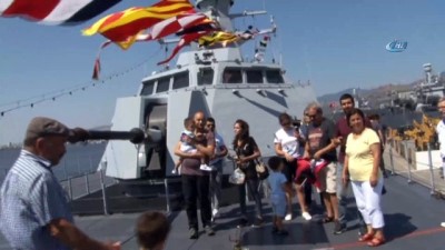 demirli -  Savaş gemileri halkın ziyaretine açıldı  Videosu