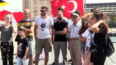 yerli uretim - TCG Sancaktar ve TCG Büyükada vatandaşların ziyaretine açıldı - İZMİR Videosu